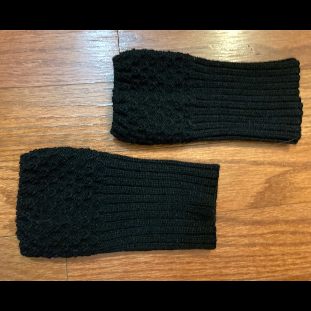 Black, Boot Toppers